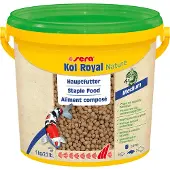 Sera Koi Royal Medium, Dam fisk, Tør fiskefoder, Granulat, Vitamin A, Vitamin B1, vitamin B2, vitamin C, vitamin D3, vitamin E, Mellem, 32,5%