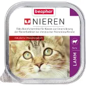 Beaphar Økonomipakke nyrediæt 24 x 100 g - Lam