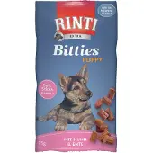 Rinti Bitties Puppy Kylling - 12 x 75 g (kylling & and)