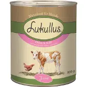 Lukullus Junior Kylling & Kalv - 6 x 800 g