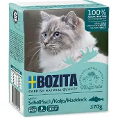 Bozita med torskestykker i gelé vådfoder til katte