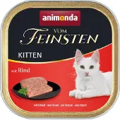 Animonda Vom Feinsten Økonomipakke: 36 x 100 g Kitten - Okse
