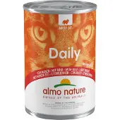 Almo Nature Daily med oksekød vådfoder til katte (400 g)