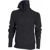 Ulvang Rav sweater w/zip, herre, mørkegrå