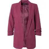 Pieces Blazer burgunder