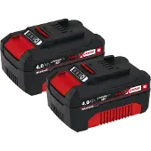 Einhell Power-X-Change twinpack batteri 2x18V/4,0Ah