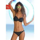 LASCANA Bikinioverdel sort