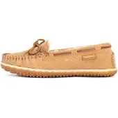 Minnetonka Mokassin 'Tilia' creme / lysebrun
