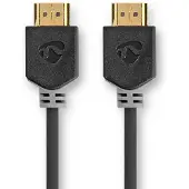 Nedis Cvbw35000bk50 Ultra High Speed Hdmi-kabel Hdmi-hdmi 8k 48 Gbps 8.3 Mm 5 M 60hz