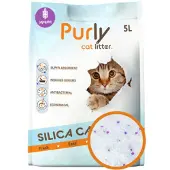 Purly silica kattegrus Lavender