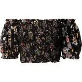 Superdry Vintage Smocked Crop T-shirt