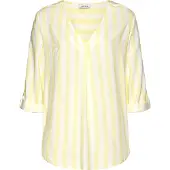 LASCANA Bluse gul / vinrød