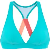 LASCANA Sportsbikinioverdel aqua / koral / melon