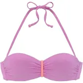 Venice beach Bikinioverdel lyselilla / laks