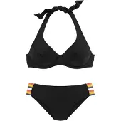Vivance Bikini mørkeblå / gul / pink / sort / sølv