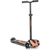 Scoot & Ride Highway Kick 5 - LED - Peach - - OneSize - Løbehjul