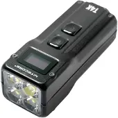 Nitecore T4K, Nøglering med lommelygte, Sort, Knapper, 1 m, IP54, LED