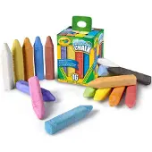 Crayola Vaskbar Sidewalk Chalk 16CT