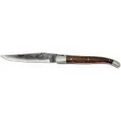 Laguiole 12cm walnut, brut de forge 1212FINNOSATBDF