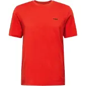HUGO Bluser & t-shirts 'Dero' blodrød / sort