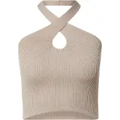 Urban Classics Rib Knit Crossed Neckholder Ærmeløs Top