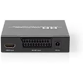 Nedis Hdmi-konverter Scart Hun Til Hdmi Digital Lydoutput 1080p Aluminium 3.5 Mm