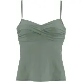 s.Oliver Tankini-overdel oliven