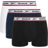 Reebok Boksershorts 'Barlow' navy / rød / sort / hvid