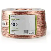 Nedis Cagw6000tr1000 Cca Højttalerkabel 2x 6 Mm 100 M