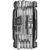 Crankbrothers Multi Tool M 17 Bike Tool - MTB Multi-Tool Black Midnight Edition - 17 cykelv?rkt?jer (17 i 1 v?rkt?j) ergonomisk og letv?gts