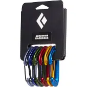 Black Diamond - Karabiner klatring - Miniwire Rackpack til Unisex - Sort