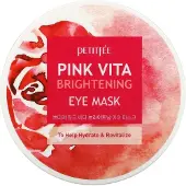 Petitfee , Pink Vita Hvidende Øjen Mask, 60 Stykker, 70 g