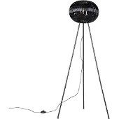 QAZQA Moderne gulvlampe tripod sort - Zoë