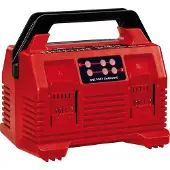 Einhell X-Quattrocharger, Batterioplader, , Sort, Rød, Vekselstrøm, 18 V, 4 A