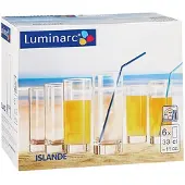 Arcoroc 76471, Transparent, Glas, Rund, Rydde, ISLANDE, 325 ml