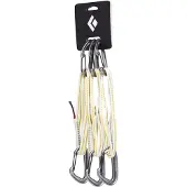 Black Diamond - Ekspresslynger - Miniwire Alpine Qd 3 Pack til UnisexNylon - Hvid