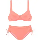LASCANA Bikini orangerød