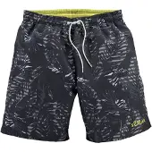 s.Oliver Badeshorts citron / grå / sort