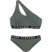 Elbsand Bikini oliven / sort / hvid