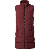 Noisy May Vest 'NMDalcon' mørkerød