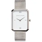 Kapten & Son Analogt ur 'Grace Silver Mesh' sølv