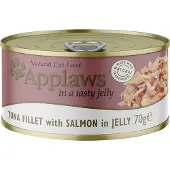 Applaws Økonomipakke: 24 x 70 g i gelé - Tun & Laks