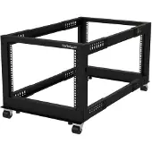 StarTech.com 8u åben Ramme 22-40 Tommer Dyb Rack