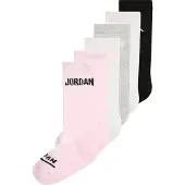 Jordan Sokker grå-meleret / rosé / sort / hvid