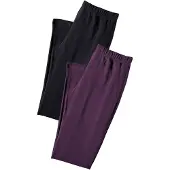 Vivance Pyjamasbukser neonlilla / sort