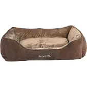 Scruffs & Tramps Chester Box Bed hundekurv chocolate