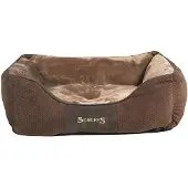 Scruffs & Tramps Chester Box Bed hundekurv chocolate