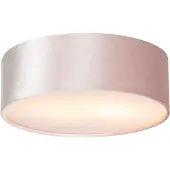 QAZQA Moderne loftslampe lyserød 30 cm med guld indvendig - Drum