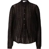 Vila Chikka Lace Langærmet Bluse