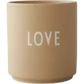 Design Letters favoritkop 25 cl Love-beige